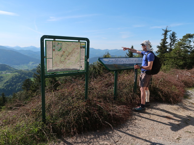 Herbert beim Waldegger Haus, 1.000 m