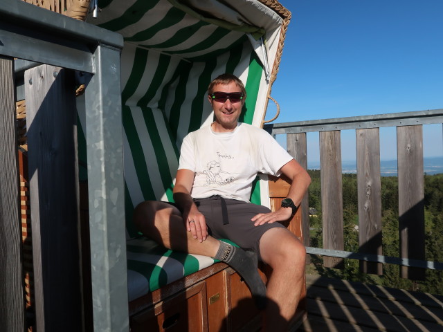 Ich am Aussichtsturm Hohe Wand