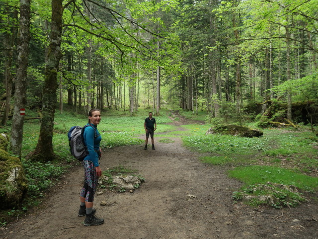 Ursa und Ronald im Seegraben