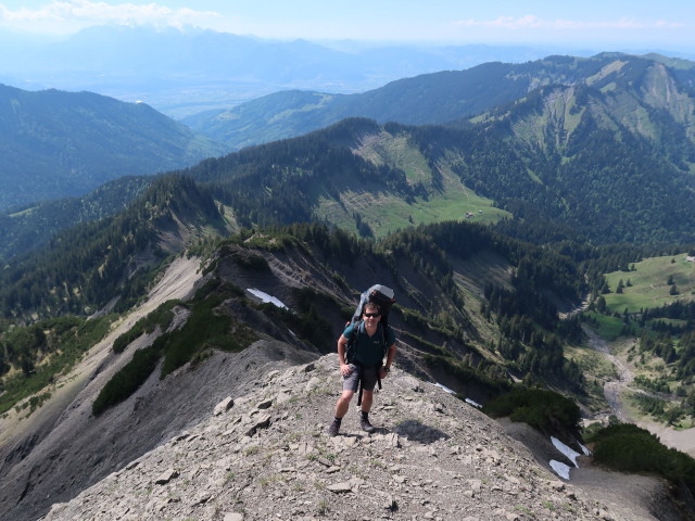 Ronald am Valüragrat (21. Mai)