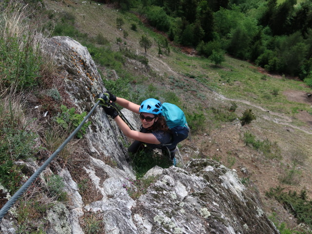 Pons-Laudes-Klettersteig: Sabine