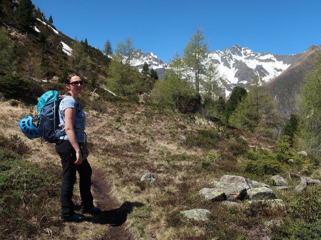 Sabine zwischen Himmelreich und Hauerkogel