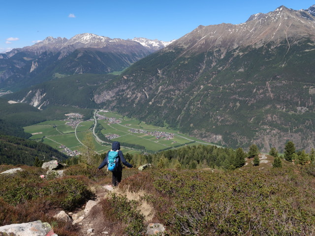 Sabine zwischen Hauerkogel und Himmelreich