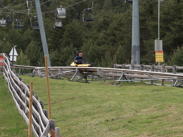Sabine im Alpine Coaster Imst