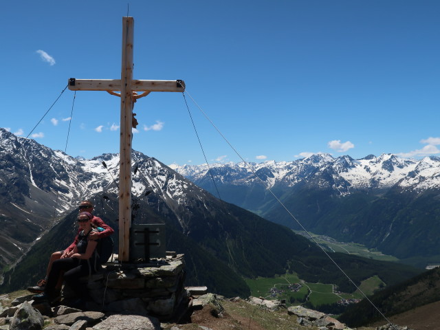 Ich und Sabine am Poschachkogel, 2.574 m