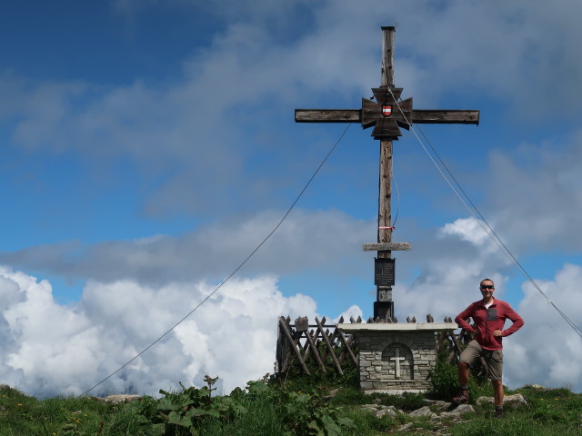 Ich am Sonntagskogel, 1.849 m (11. Juni)