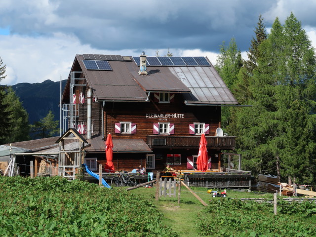 Kleinarler Hütte, 1.756 m (11. Juni)