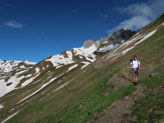 Ronald zwischen Ilgsee und Fetzing (13. Juni)