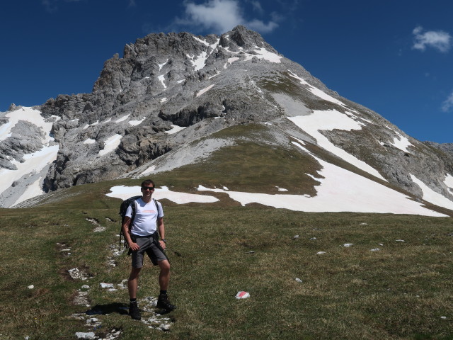 Ronald zwischen Gruberkar und Mosermandl (13. Juni)