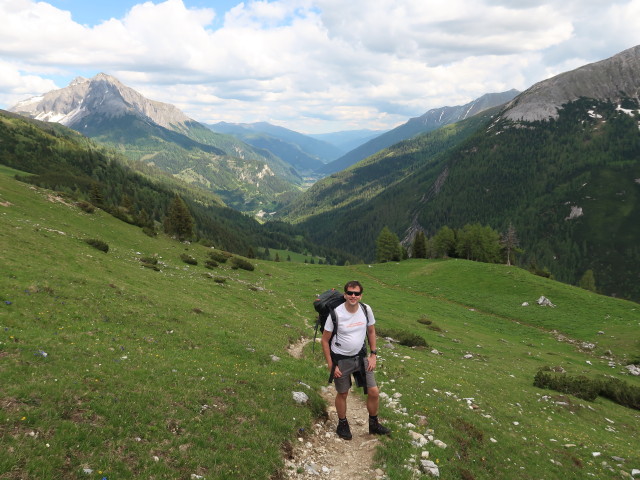 Ronald zwischen Mosermandl und Riedingtal (13. Juni)