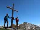 Ronald und ich am Kreuzeck, 2.204 m (12. Juni)