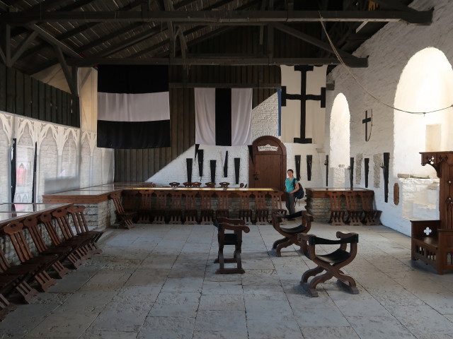 Sabine im Rakvere Linnus (24. Juni)