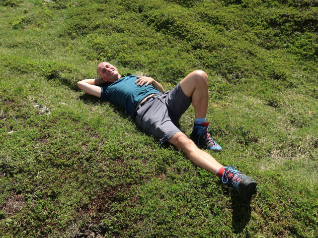 Frank zwischen Kahorn und Blindisalm