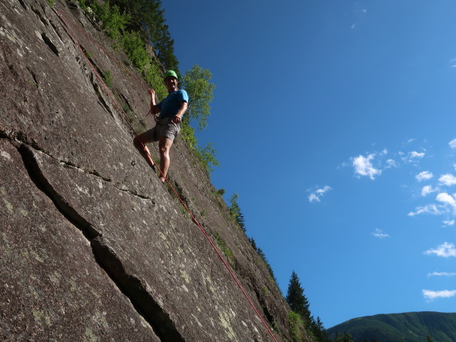 Frank im Klettergarten Innerfragant