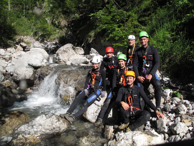 Anna, Werner, Kimberly, ich, Josef und Andreas