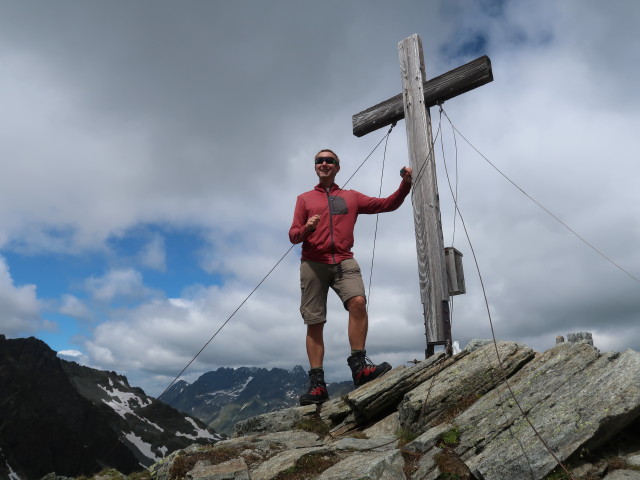 Ich auf der Gaisspitze, 2.779 m (18. Juli)