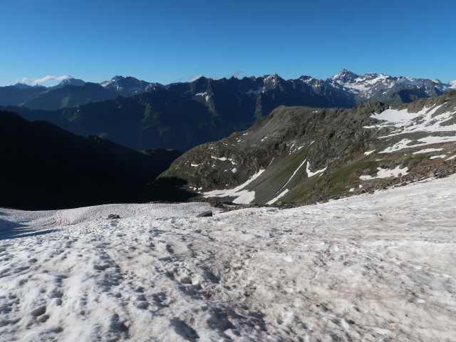Ludwig-Dürr-Weg zwischen Karkopfnase und Schönpleis-Übergang (19. Juli)