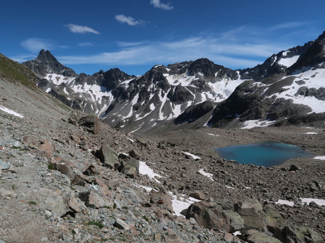 Apothekerweg zwischen Kuchenjöchli und Darmstädter Hütte (20. Juli)