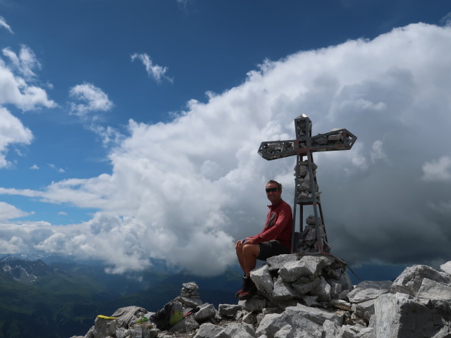 Ich am Spullerschafberg, 2.679 m