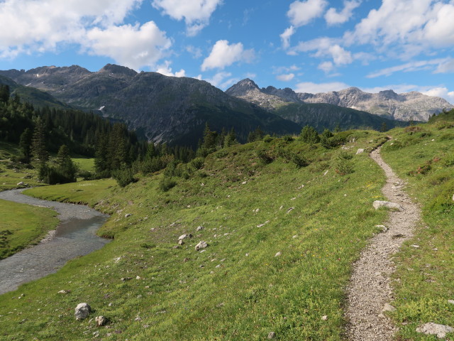 zwischen Spulleralpe und Lech