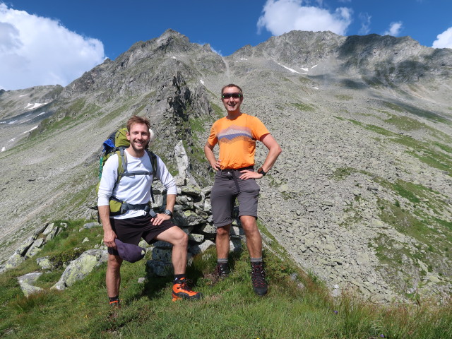 Christoph und ich am Törlkopf, 2.325 m (31. Juli)