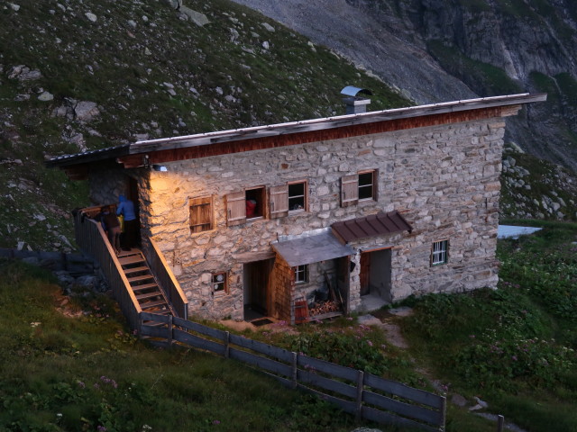 Geraer Hütte, 2.326 m (8. Aug.)