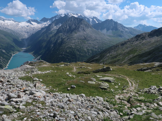 zwischen Schneegupf und Olpererhütte (9. Aug.)