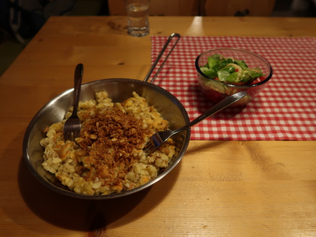 Schönwetterhütte, 1.442 m (4. Sept.)