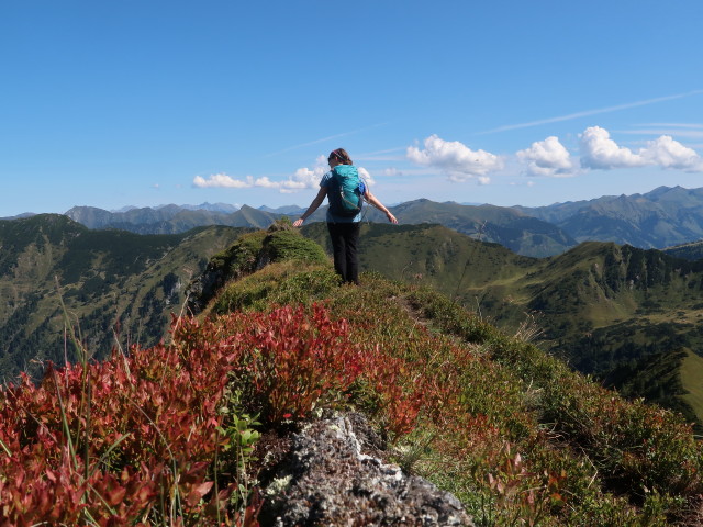 Sabine zwischen Hangofen und Lämmertörlkopf (5. Sept.)