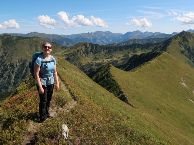 Sabine zwischen Hangofen und Lämmertörlkopf (5. Sept.)