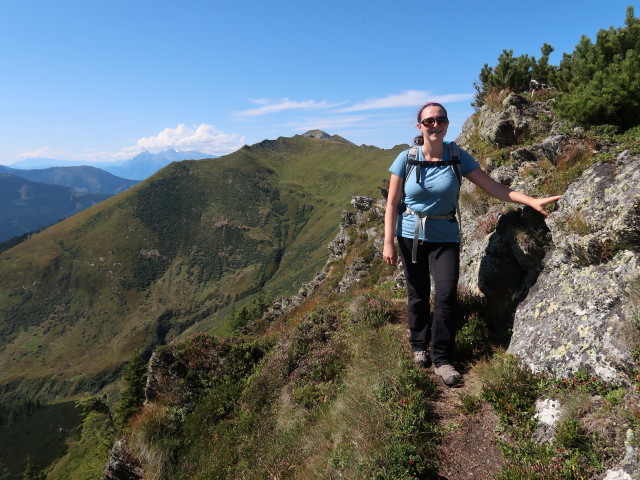 Sabine zwischen Hangofen und Lämmertörlkopf (5. Sept.)