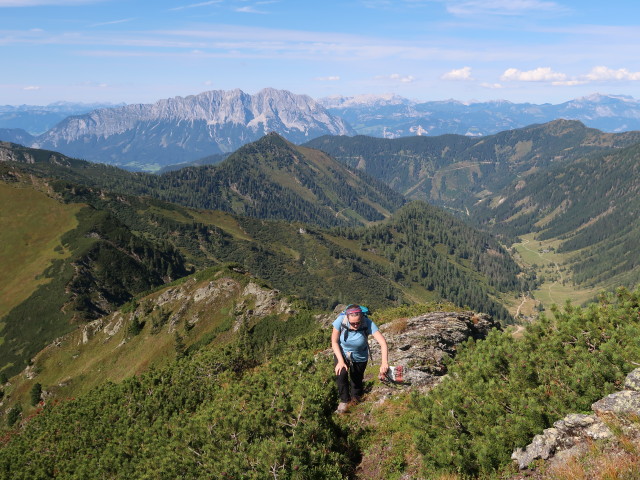 Sabine zwischen Hangofen und Lämmertörlkopf (5. Sept.)