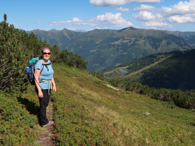 Sabine zwischen Lämmertörlkopf und Lämmertörl (5. Sept.)