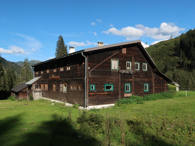 Mörsbachhütte, 1.303 m (5. Sept.)