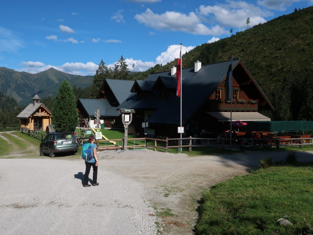 Sabine beim Mörsbachwirt (5. Sept.)