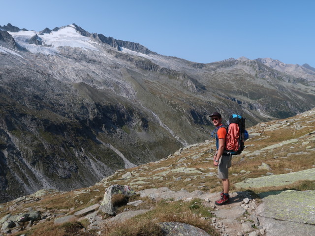 Christian zwischen Kürsingerhütte und Klamml (13. Sept.)