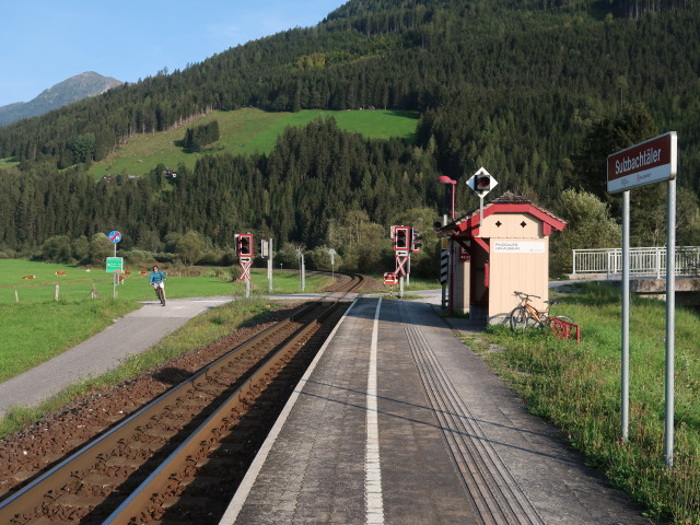 Bahnhof Sulzbachtäler (13. Sept.)