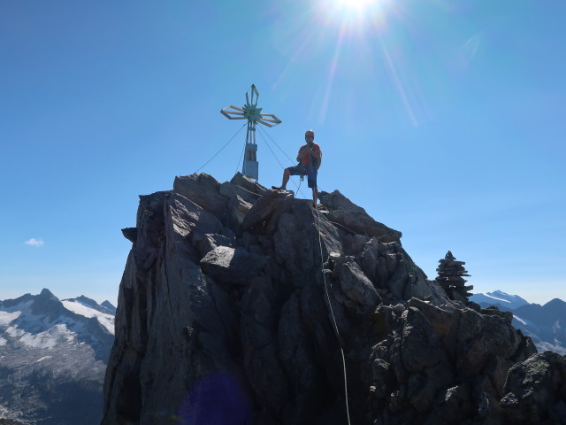 Axel auf der Zsigmondyspitze, 3.089 m
