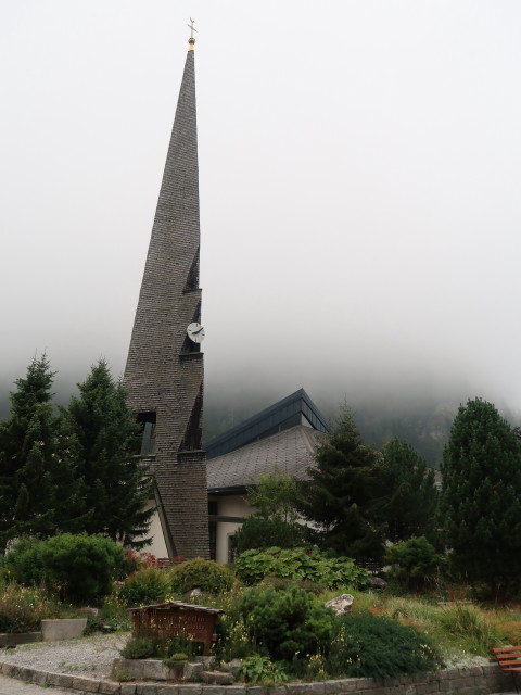Pfarrkirche Mallnitz, 1.191 m (19. Sept.)