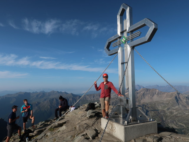 Ich am Vorderen Geißlkopf, 2.974 m (20. Sept.)