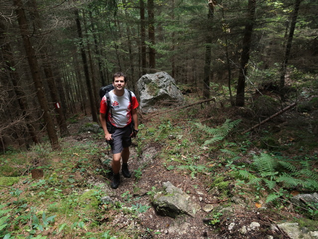 Ronald zwischen Rinnkogel und Sulzaustube