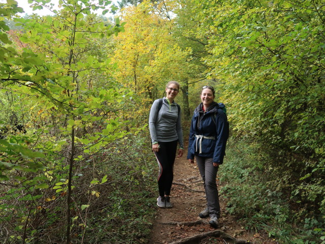 Kathrin und Sabine zwischen Döppling und Schönbühel