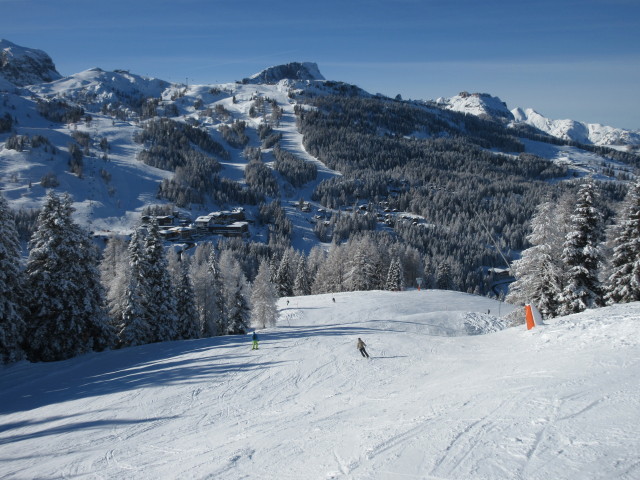 Thomas und Birgit auf der Familien-Abfahrt