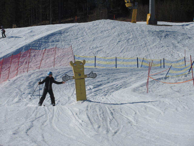 Daniela auf der Funslope