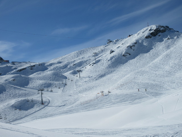 Télésiège débrayable Lac des Vaux 1 (23. März)