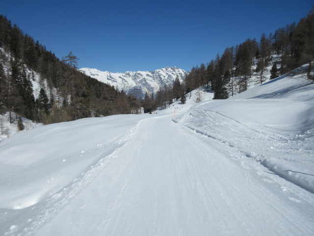 Abfahrtsroute 'Vallon d'Arbi' (23. März)