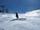Markus auf der Piste 'Greppon Blanc' (21. März)