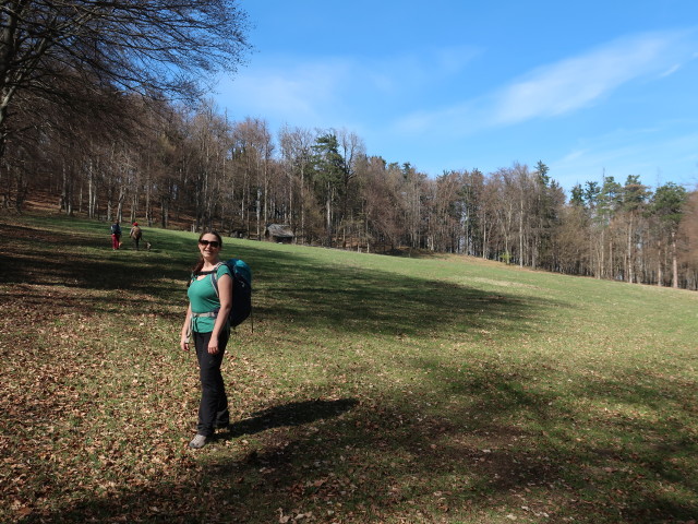 Hannelore, Manuel und Sabine zwischen Berndorf und Höhenberg