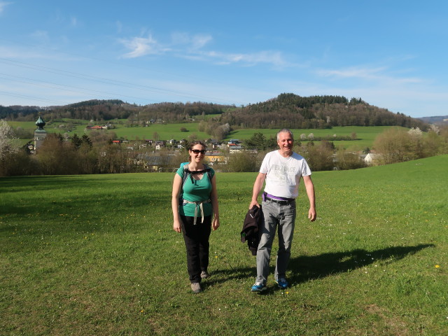 Sabine und Erich zwischen St. Veit an der Gölsen und Brillergraben