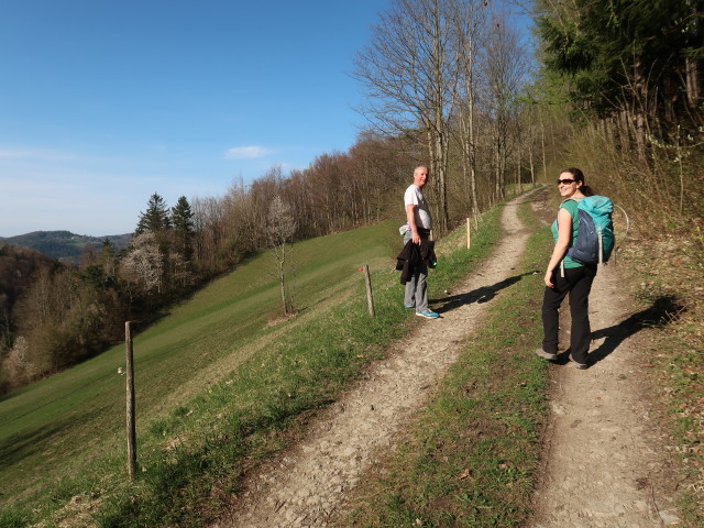 Erich und Sabine zwischen Brillergraben und Staff